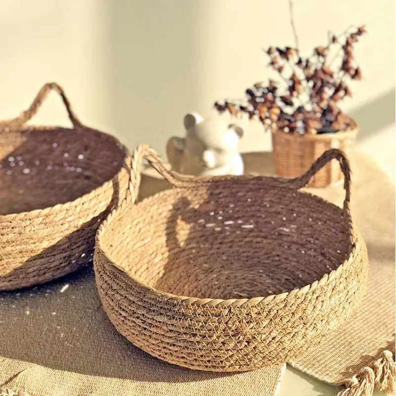 Handmade Woven Rattan Cat Bed | Washable, All-Season, Cozy & Stylish Nest